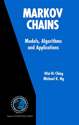 9780387293356: Markov Chains: Models, Algorithms and Applications: v. 83 (International Series in Operations Research & Management Science)