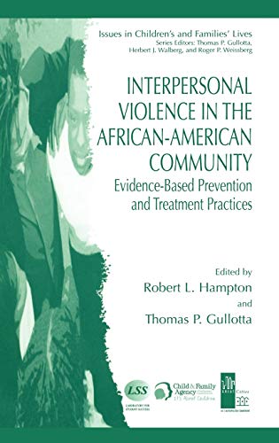 Beispielbild fr Interpersonal Violence in the African-American Community zum Verkauf von Blackwell's