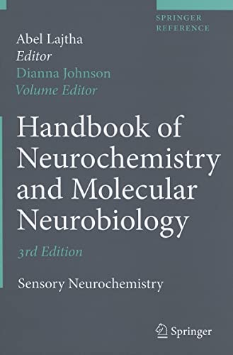9780387303499: Handbook of Neurochemistry and Molecular Neurobiology: Sensory Neurochemistry (Springer Reference)