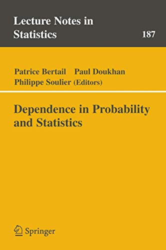 Stock image for Dependence in Probability and Statistics for sale by Better World Books: West