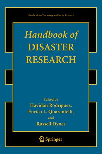 Beispielbild fr Handbook of Disaster Research zum Verkauf von Books Puddle