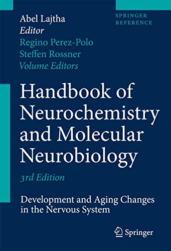 Stock image for Handbook of Neurochemistry and Molecular Neurobiology. 3rd edition. Development and Aging Changes for sale by Research Ink