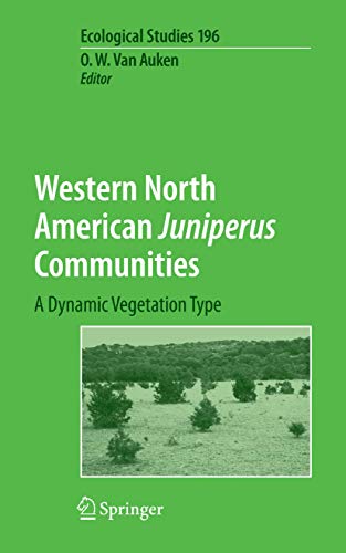 Stock image for Western North American Juniperus Communities for sale by Books Puddle