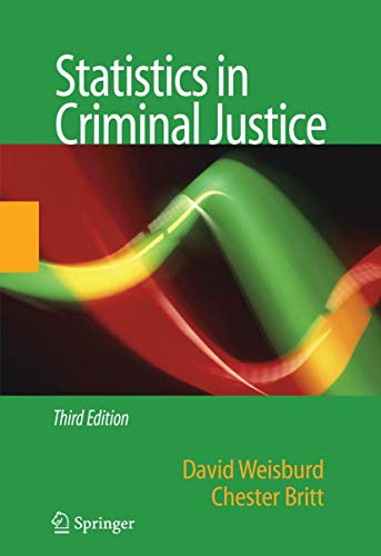 Stock image for Statistics in Criminal Justice for sale by Books Puddle