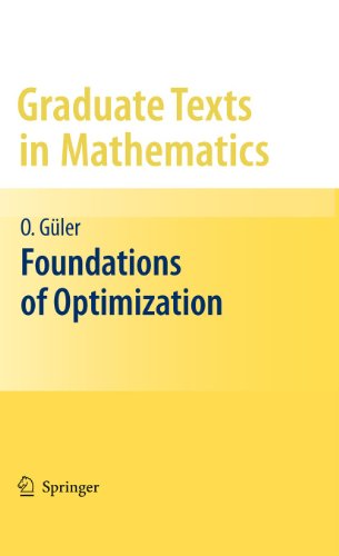 9780387344317: Foundations of Optimization: 258 (Graduate Texts in Mathematics)