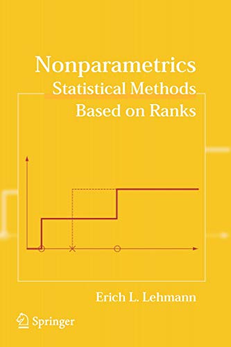 Beispielbild fr Nonparametrics : Statistical Methods Based on Ranks zum Verkauf von Better World Books
