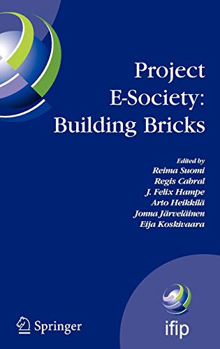 Beispielbild fr Project E-society:Building Bricks zum Verkauf von Book Bear