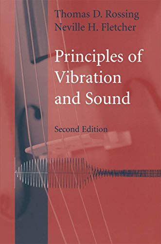 Imagen de archivo de Principles of Vibration and Sound a la venta por Zoom Books Company