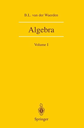 9780387406244: Algebra: Volume I