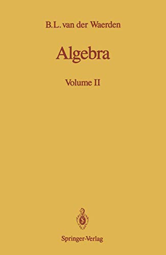 Stock image for Algebra: Volume II for sale by Best and Fastest Books