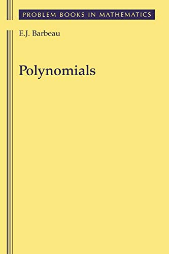 Beispielbild fr Polynomials zum Verkauf von ThriftBooks-Dallas