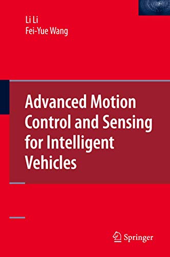 Imagen de archivo de Advanced Motion Control And Sensing For Intelligent Vehicles a la venta por Basi6 International