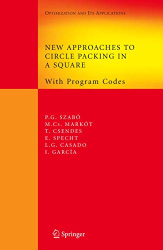 Stock image for New Approaches To Circle Packing In A Square (Hb) for sale by SMASS Sellers