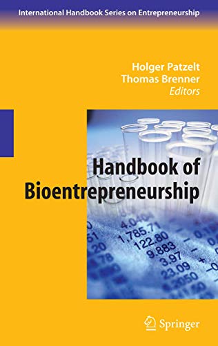 Handbook Of Bioentrepreneurship