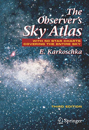 Imagen de archivo de The Observer's Sky Atlas: With 50 Star Charts Covering the Entire Sky a la venta por Chiron Media