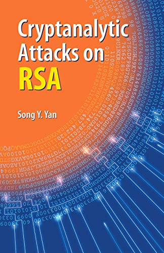 Imagen de archivo de Cryptanalytic Attacks on RSA a la venta por Books Puddle