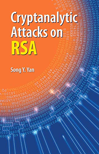Stock image for Cryptanalytic Attacks on RSA for sale by GF Books, Inc.