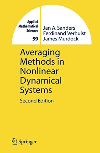 9780387489162: Averaging Methods in Nonlinear Dynamical Systems: 59 (Applied Mathematical Sciences, 59)