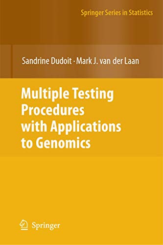 Beispielbild fr Multiple Testing Procedures with Applications to Genomics (Springer Series in Statistics) zum Verkauf von HPB-Red