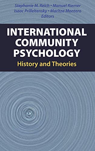 Beispielbild fr International Community Psychology: History and Theories zum Verkauf von HPB-Red