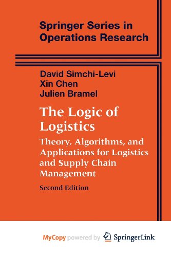 Imagen de archivo de The Logic of Logistics a la venta por Mispah books