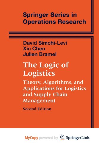 Stock image for The Logic of Logistics for sale by Mispah books