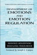 9780387502823: Development of Emotions and Emotion Regulation (Progress in Sensory Physiology)