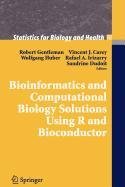 Bioinformatics and Computational Biology Solutions Using R and Bioconductor (Encyclopaedia of Mathematical Sciences) (9780387505831) by Gentleman, Robert; Carey, Vincent; Huber, Wolfgang