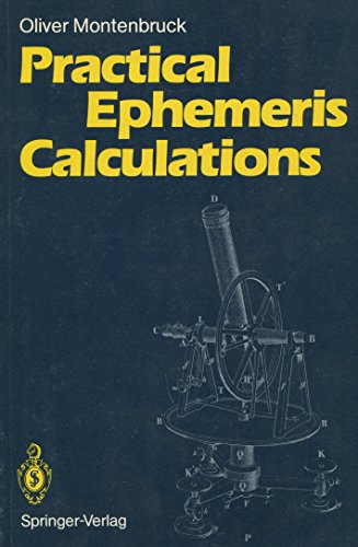 9780387507040: Practical Ephemeris Calculations