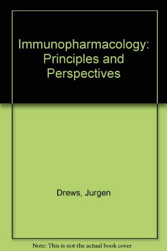 Beispielbild fr Immunopharmacology: Principles and Perspectives zum Verkauf von Mispah books