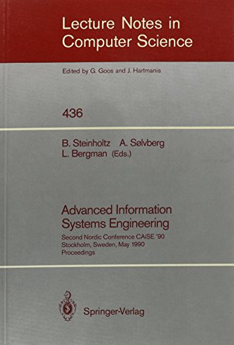 Immagine dell'editore per Advanced Information Systems Engineering (Lecture Notes in Computer Science) venduto da Bookmans