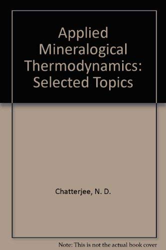 9780387532158: Applied Mineralogical Thermodynamics: Selected Topics