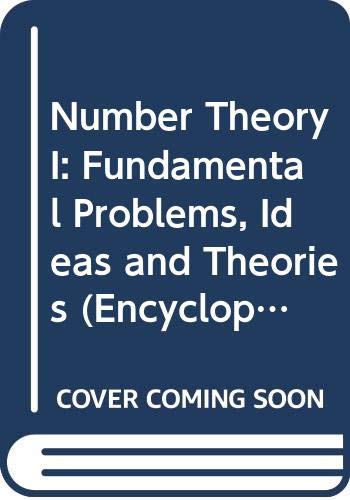 Immagine dell'editore per Number Theory I: Fundamental Problems, Ideas and Theories [Encyclopaedia of Mathematical Sciences, Volume 49] venduto da Tiber Books