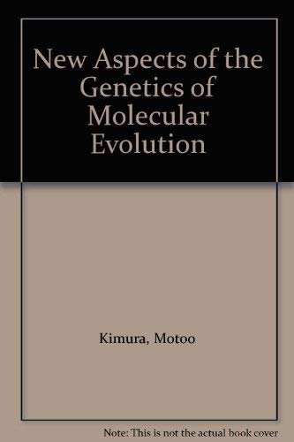 Imagen de archivo de New Aspects of the Genetics of Molecular Evolution a la venta por Edinburgh Books