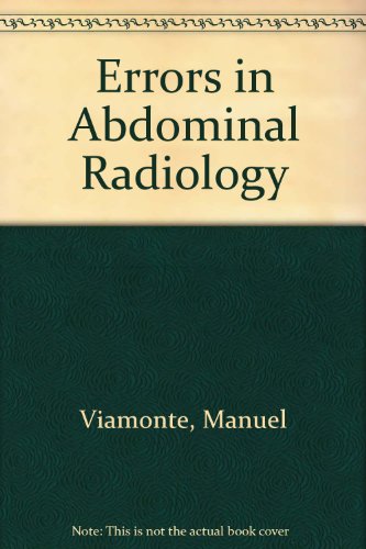 Stock image for Errors In Abdominal Radiology for sale by Romtrade Corp.