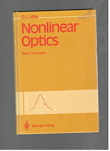 9780387541921: Nonlinear Optics: Basic Concepts