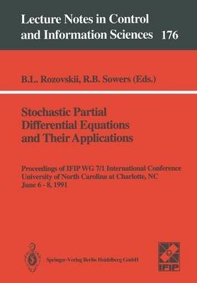9780387552927: Stochastic Partial Differential Equations and Their Applications (Lecture Notes in Control & Information Sciences)