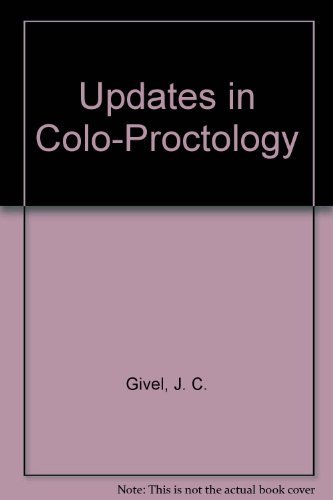 Beispielbild fr Updates in Colo-Proctology zum Verkauf von Bulrushed Books