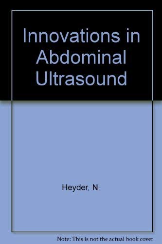 9780387556505: Innovations in Abdominal Ultrasound