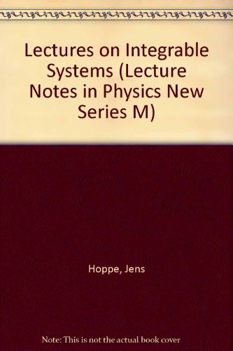 Image d'archives pour Lectures on Integrable Systems - Possibilities and Limitations mis en vente par Romtrade Corp.