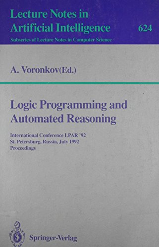 Stock image for Logic Programming and Automated Reasoning for sale by Books Puddle