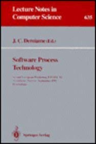9780387559285: Software Process Technology: Second European Workshop, Ewspt '92 Trondheim, Norway, September 7-8, 1992 : Proceedings (Lecture Notes in Computer Science)