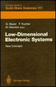 Stock image for Low-Dimensional Electronic Systems: New Concepts : Proceedings of the Seventh International Winter School, Mauterndorf, Austria, February 24-28, 1992 (Springer Series in Solid-State Sciences, V. 111) for sale by Zubal-Books, Since 1961