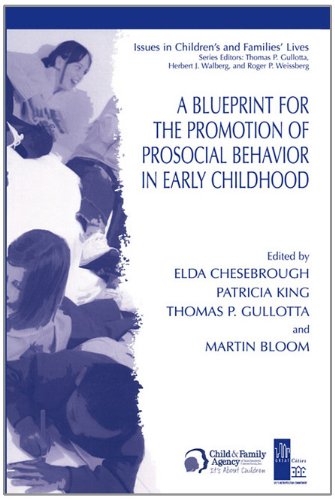 9780387560038: A Blueprint for the Promotion of Pro-Social Behavior in Early Childhood