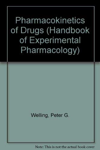 9780387575063: Pharmacokinetics of Drugs (Handbook of Experimental Pharmacology)