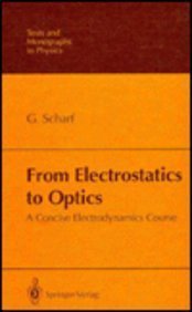 9780387576824: From Electrostatics to Optics: A Concise Electrodynamics Course (Texts & Monographs in Physics)