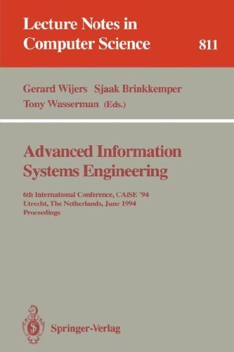 Immagine dell'editore per Advanced Information Systems Engineering - 6th International Conference, CAISE *94, Utrech, the Netherlands, June 6-10, 1994 venduto da Romtrade Corp.