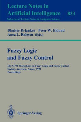 Stock image for Fuzzy Logic and Fuzzy Control for sale by Books Puddle