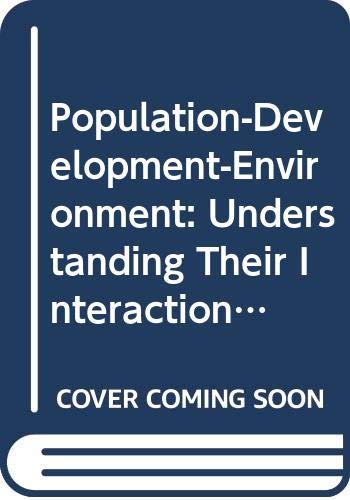 Stock image for Population-Development-Environment: Understanding Their Interactions in Mauritius for sale by Buchpark