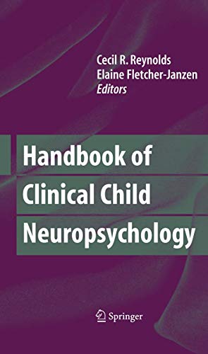 Stock image for Handbook of Clinical Child Neuropsychology for sale by Better World Books